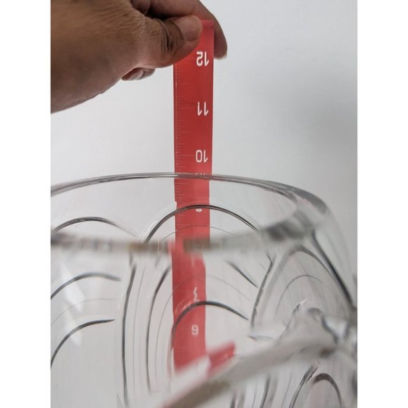 Stunning Rogaska Maestro Vase Cut Etched Crystal Centerpiece 10" Art Deco - Picture 7 of 7